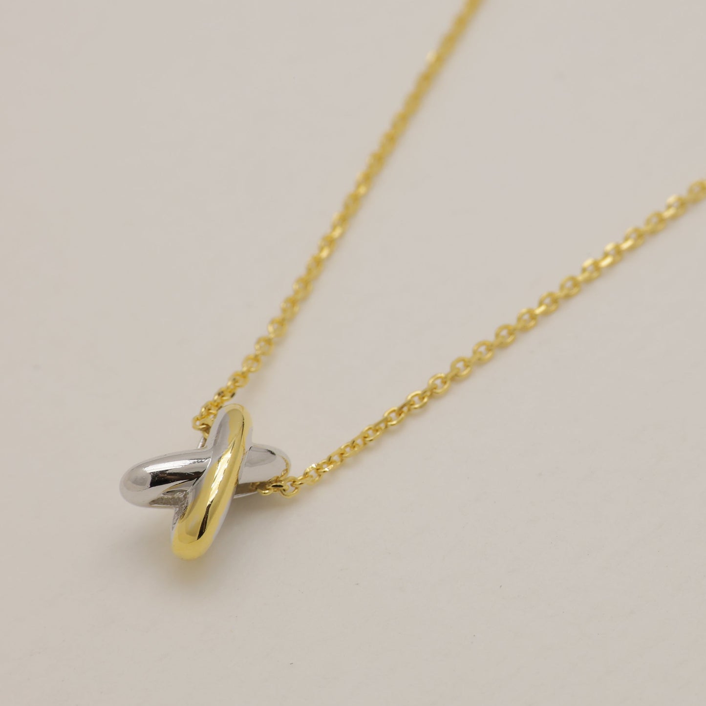 EZRA Gold Necklace by MOA - view 2