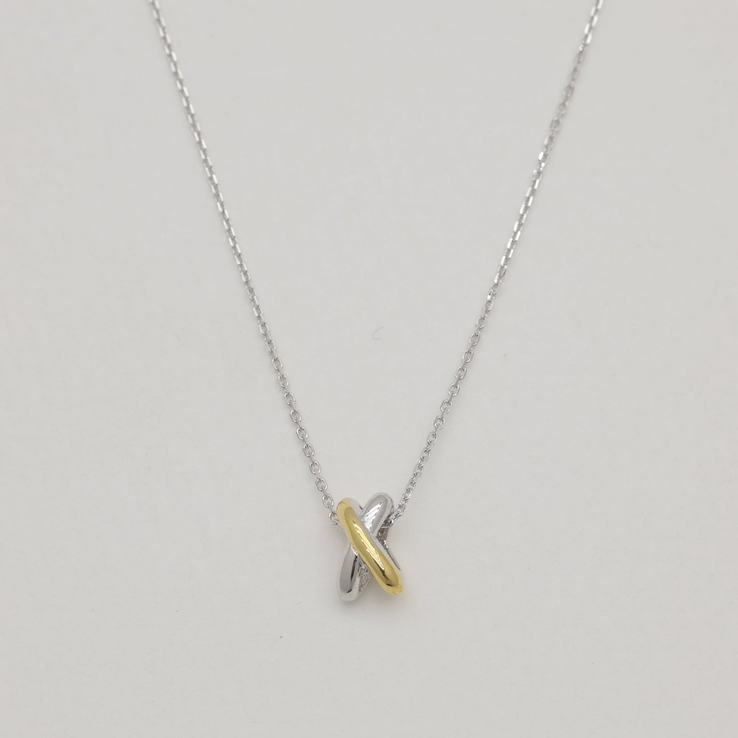 EZRA Silver Necklace by MOA - view 1