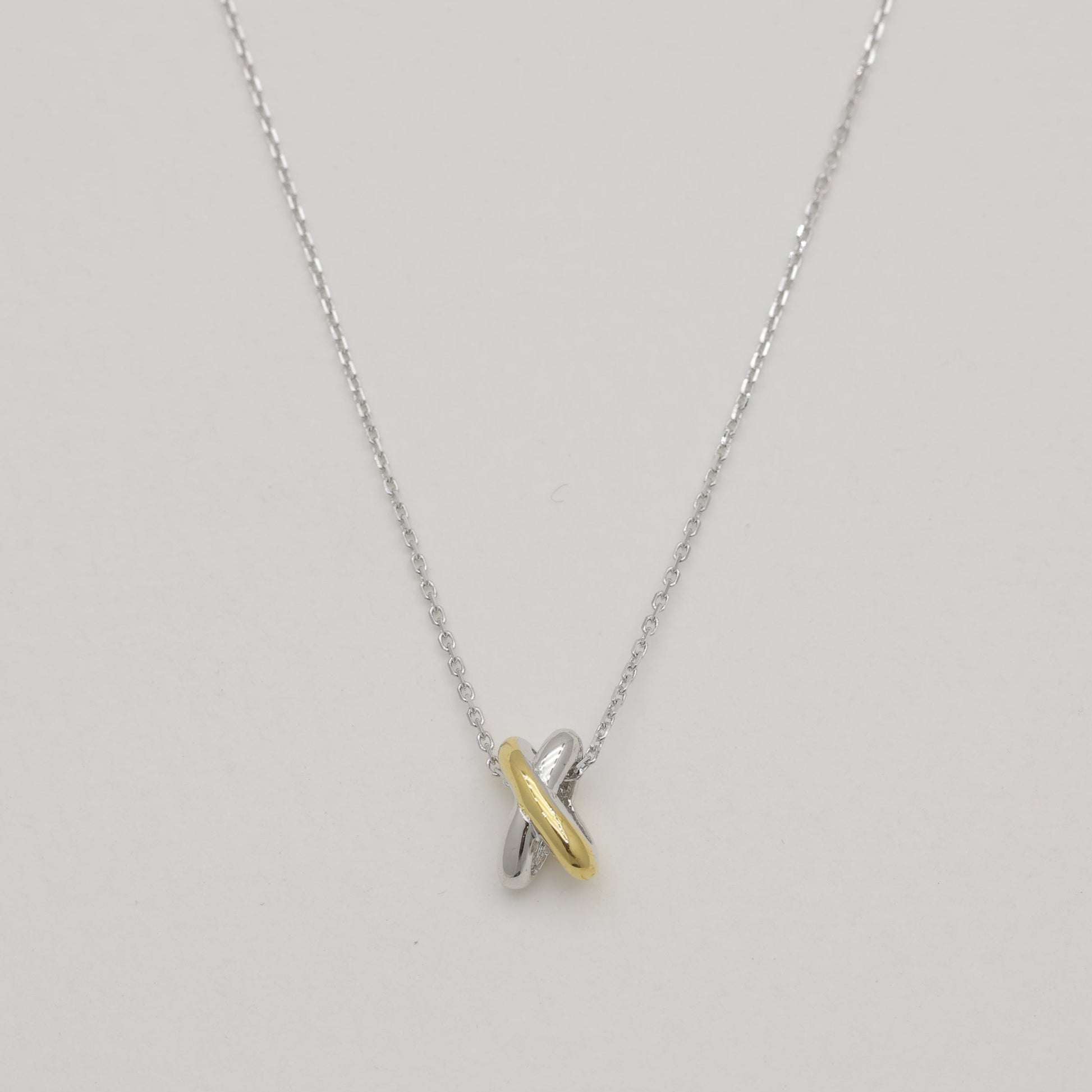 EZRA Silver Necklace by MOA - view 1