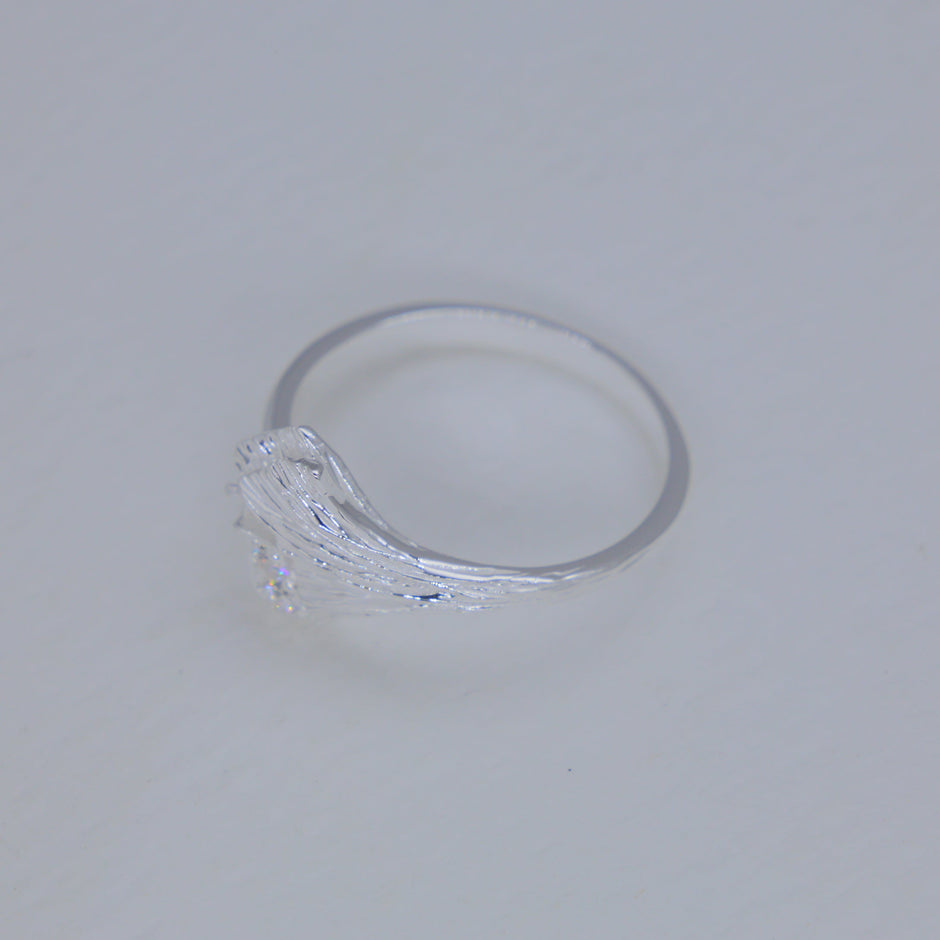Giverny Petal Ring in 925 Sterling Silver by MOA - view 2