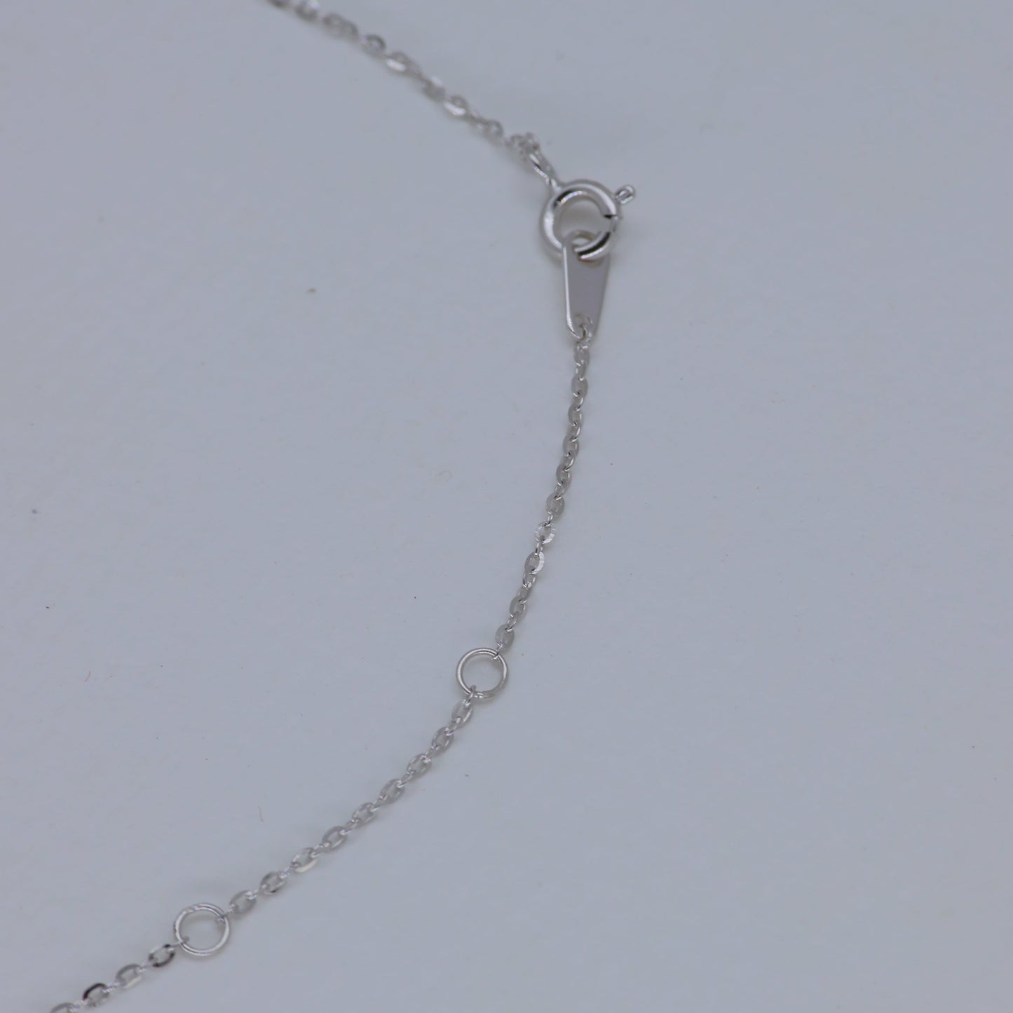 Isaline Cross Necklace in 925 Sterling Silver by MOA - view 3