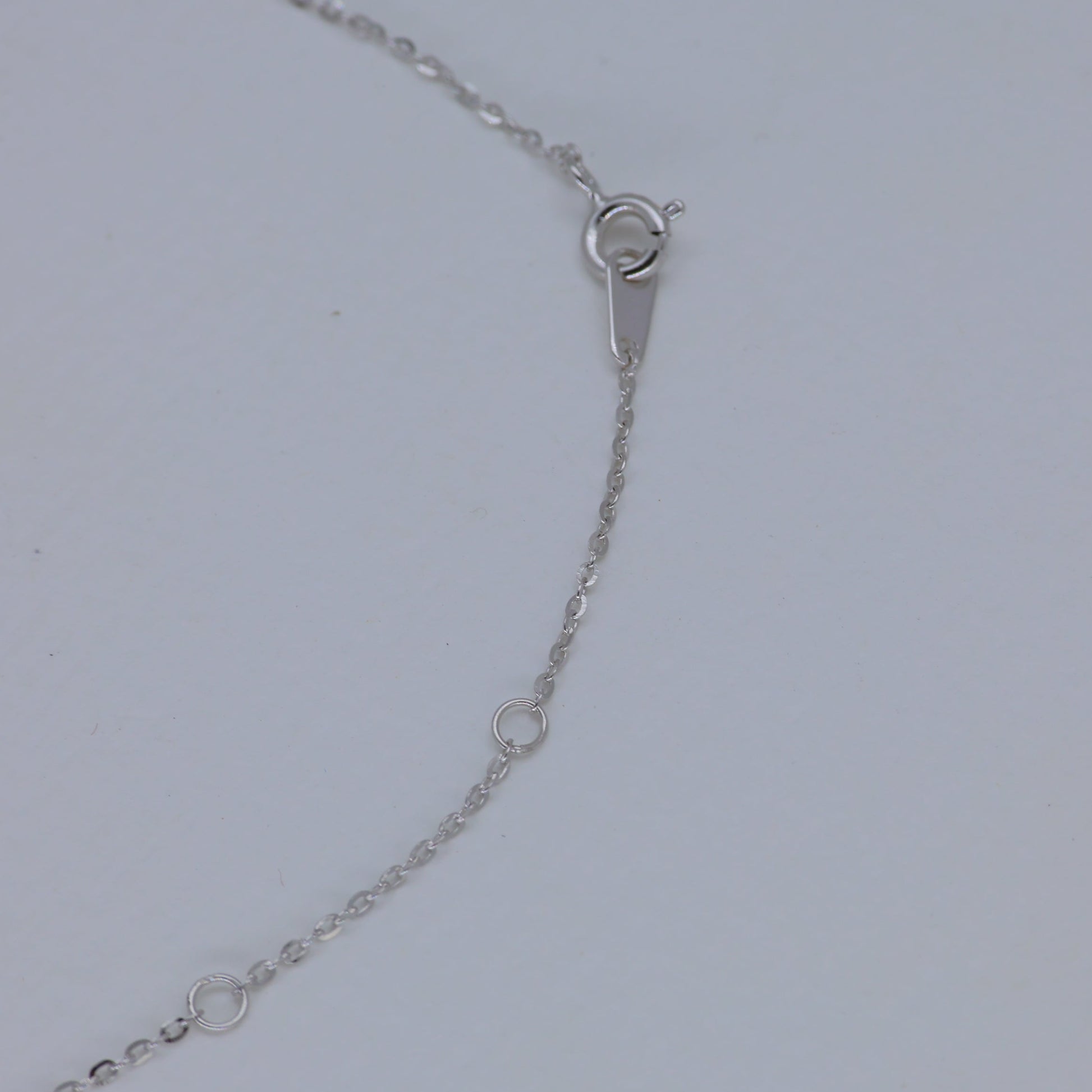 Isaline Cross Necklace in 925 Sterling Silver by MOA - view 3