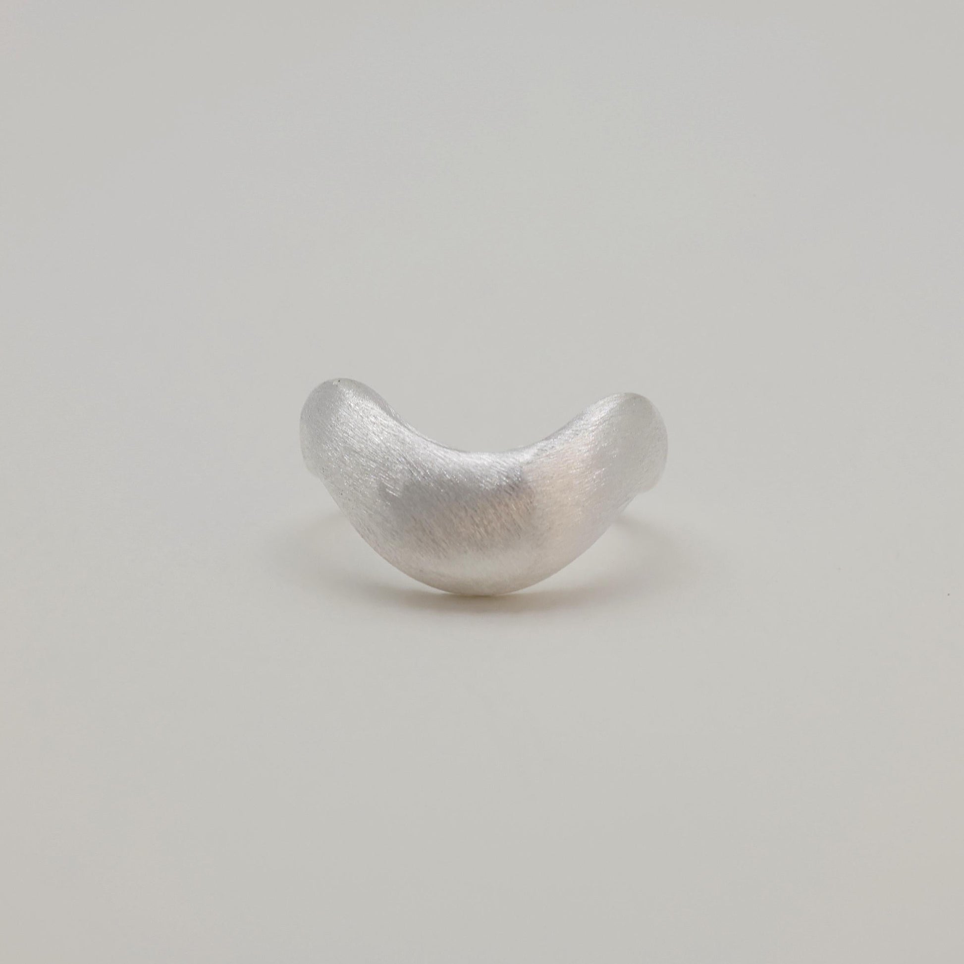 Isla Folded Band Ring 925 Sterling Silver by MOA - view 3