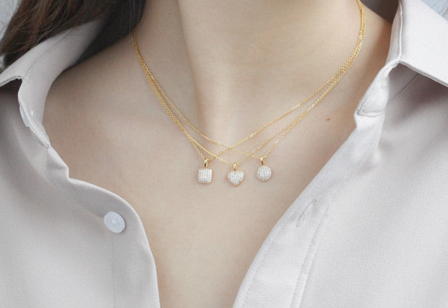JANE Gold Necklace by MOA - view 5