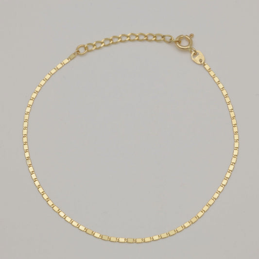 Léonie Chain Bracelet 14K Gold by MOA - view 1