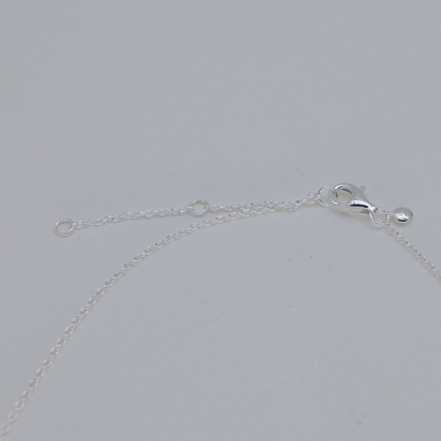 Leonie Petite Heart Necklace in 925 Sterling Silver by MOA - view 3