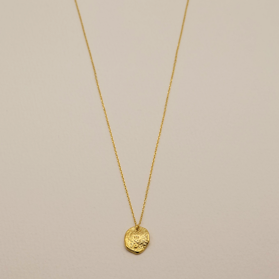 Léontine Necklace Gold Vermeil by MOA - view 2