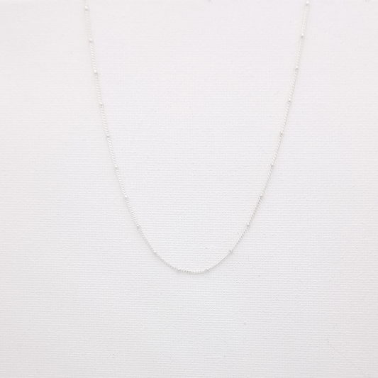 LEXIE Silver Necklace by MOA - view 1