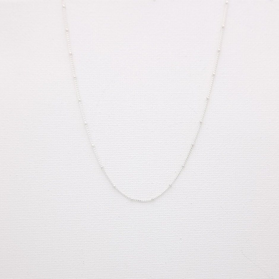 LEXIE Silver Necklace by MOA - view 1