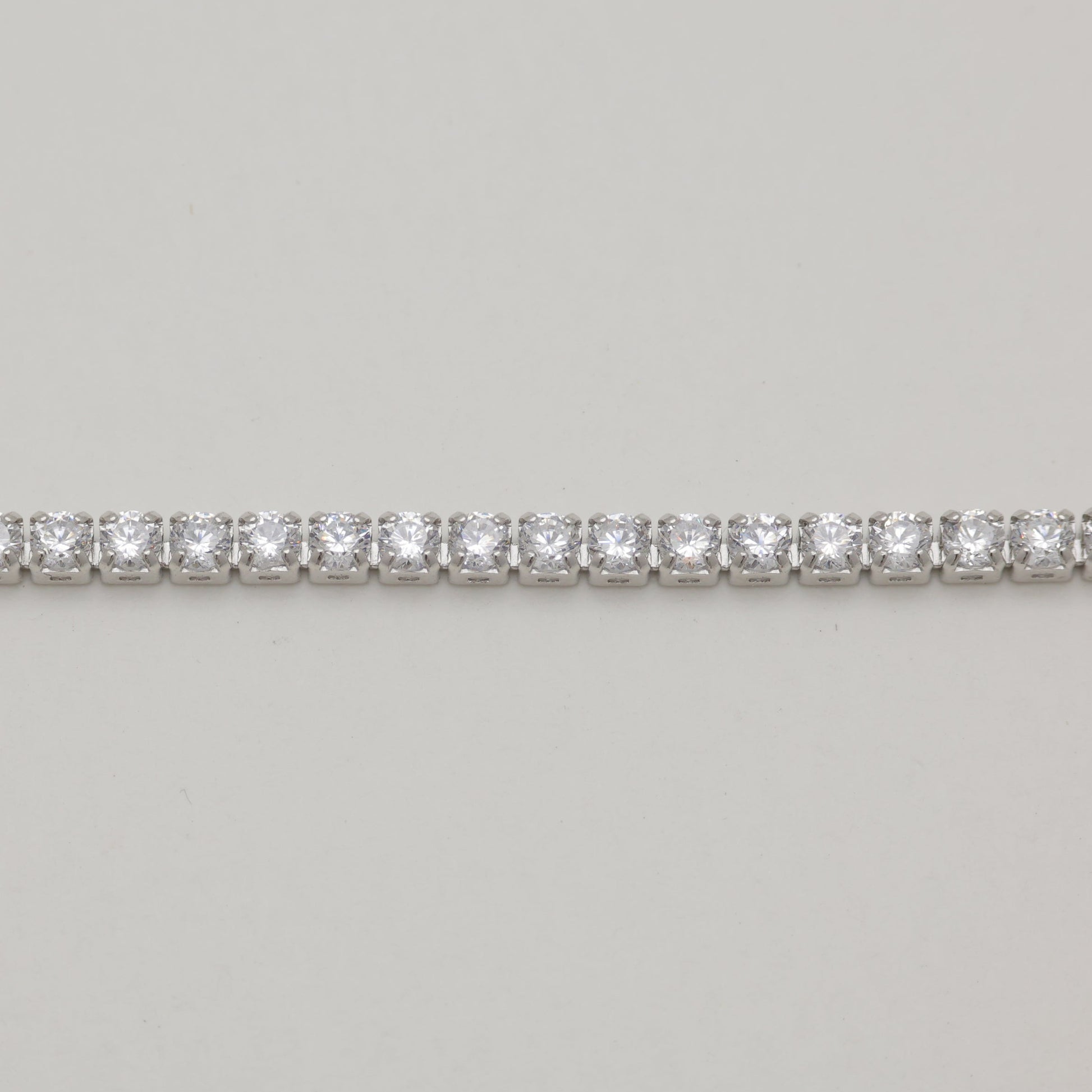 Liora Tennis Necklace 925 Sterling Silver by MOA - view 4