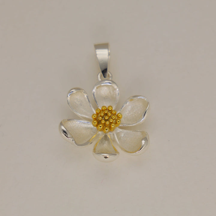 Lioree Blossom Pendant in 18K Gold over 925 Sterling Silver by MOA - view 1