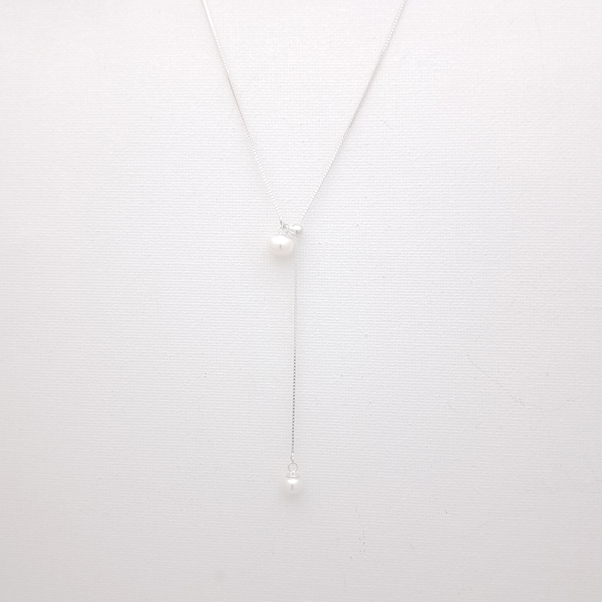 LIZ Silver Necklace by MOA - view 1