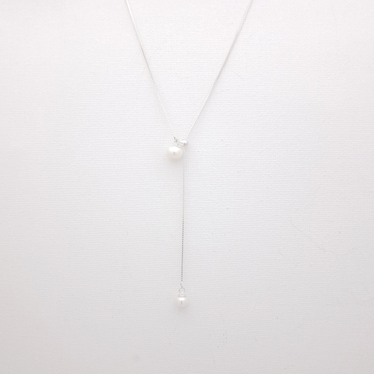 LIZ Silver Necklace by MOA - view 1