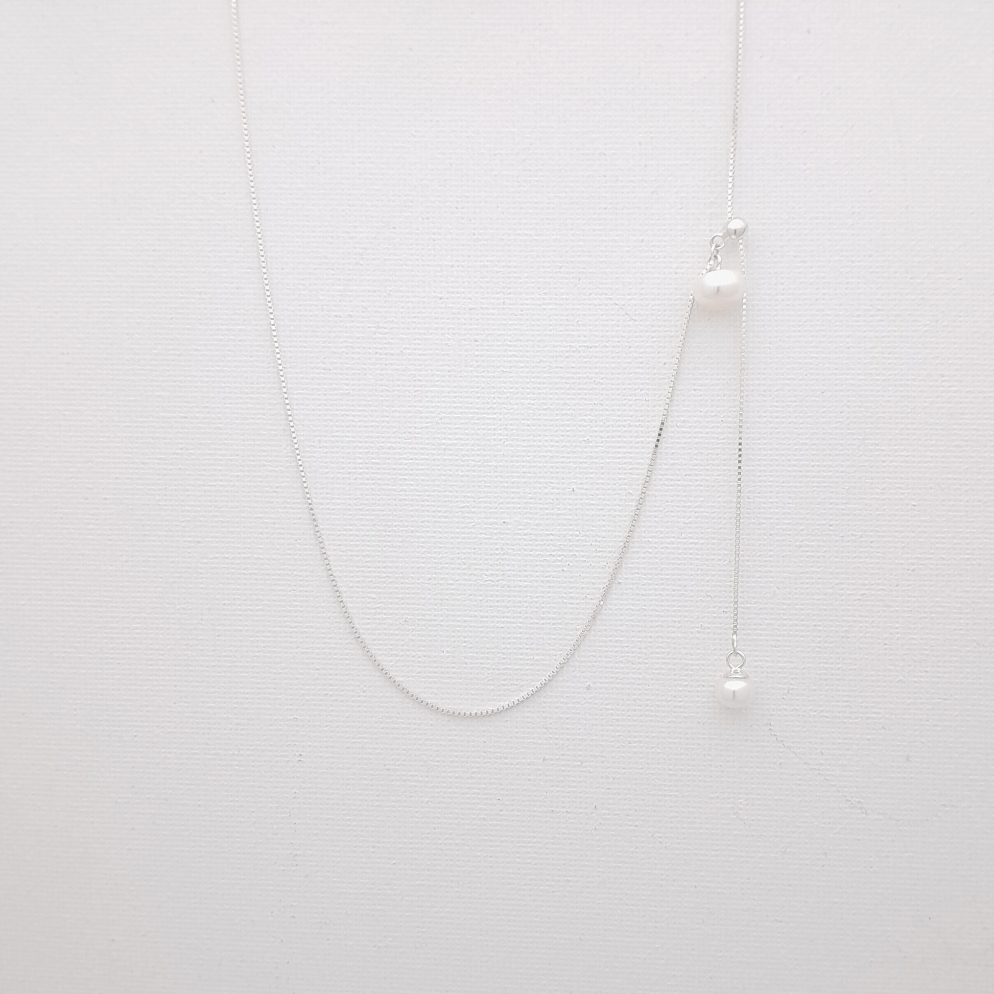 LIZ Silver Necklace by MOA - view 3