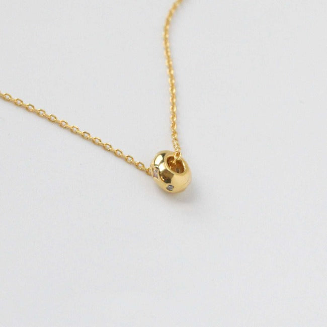 LUCIE Gold Necklace by MOA - view 1