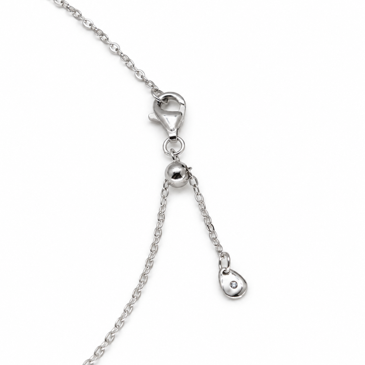 Lucienne Pave Heart Necklace by MOA - view 3