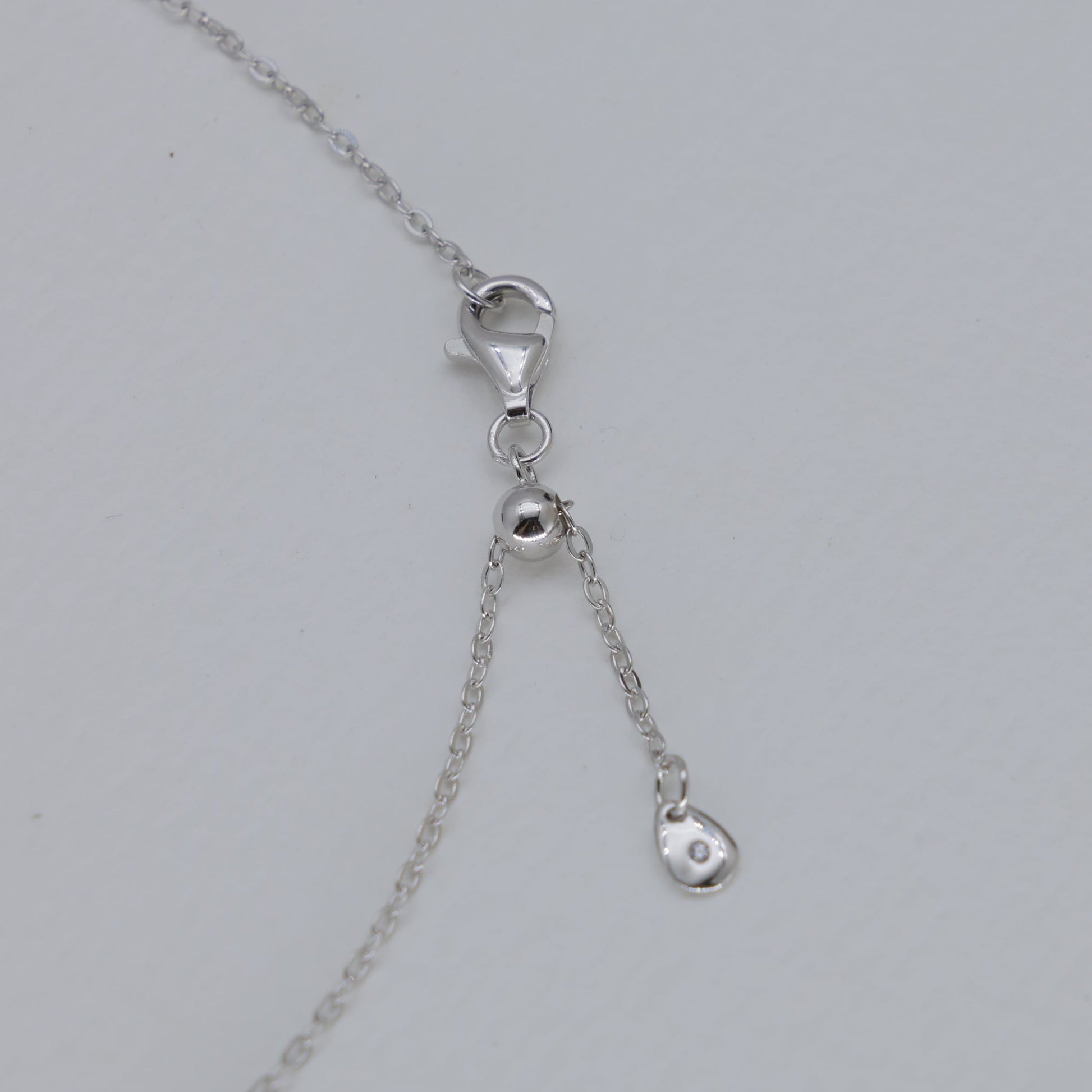 Lucienne Pave Heart Necklace by MOA - view 3
