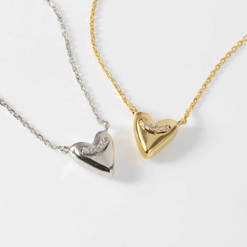 LUZ Gold Necklace by MOA - view 2