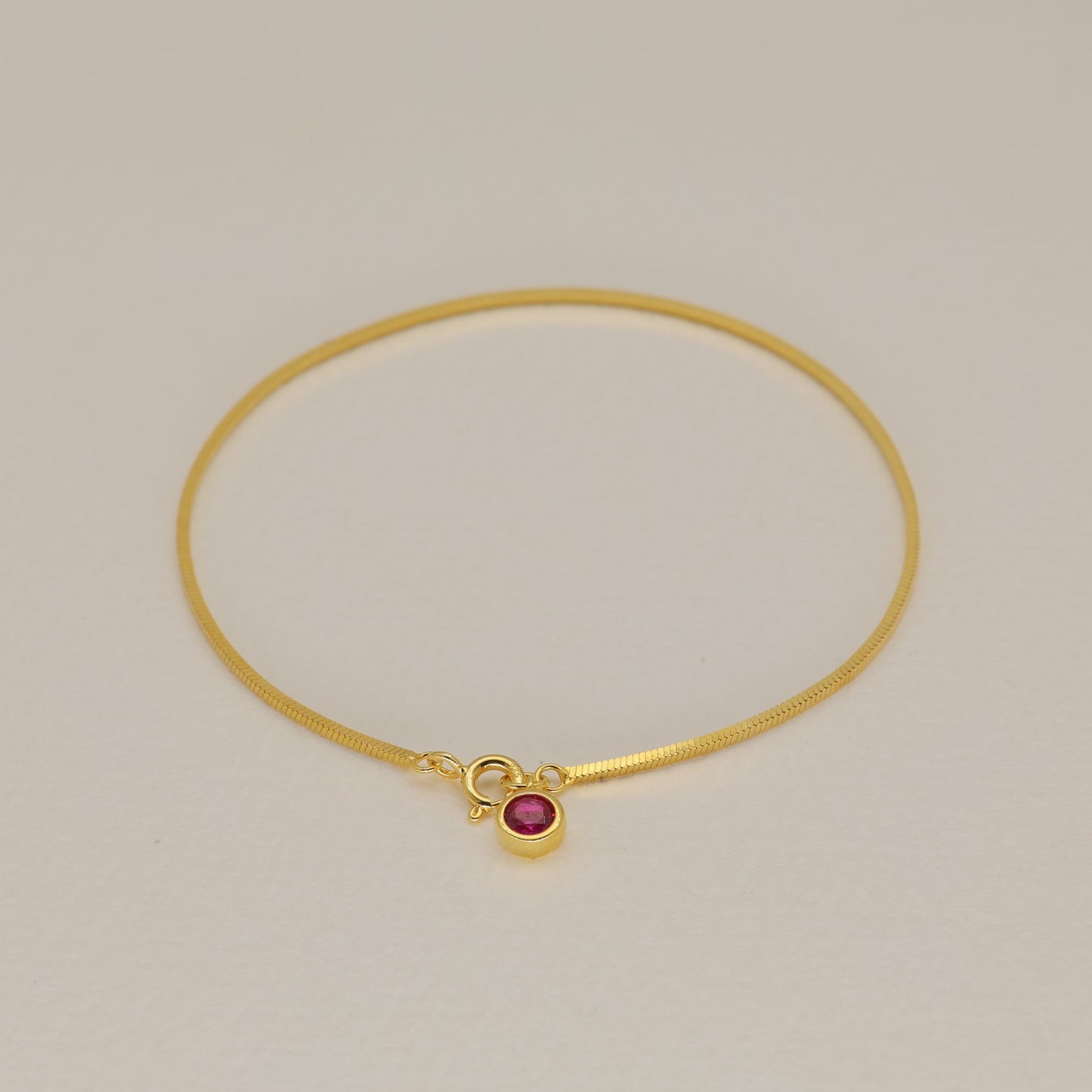 Lysandre Chain Bracelet 24K Gold by MOA - view 1