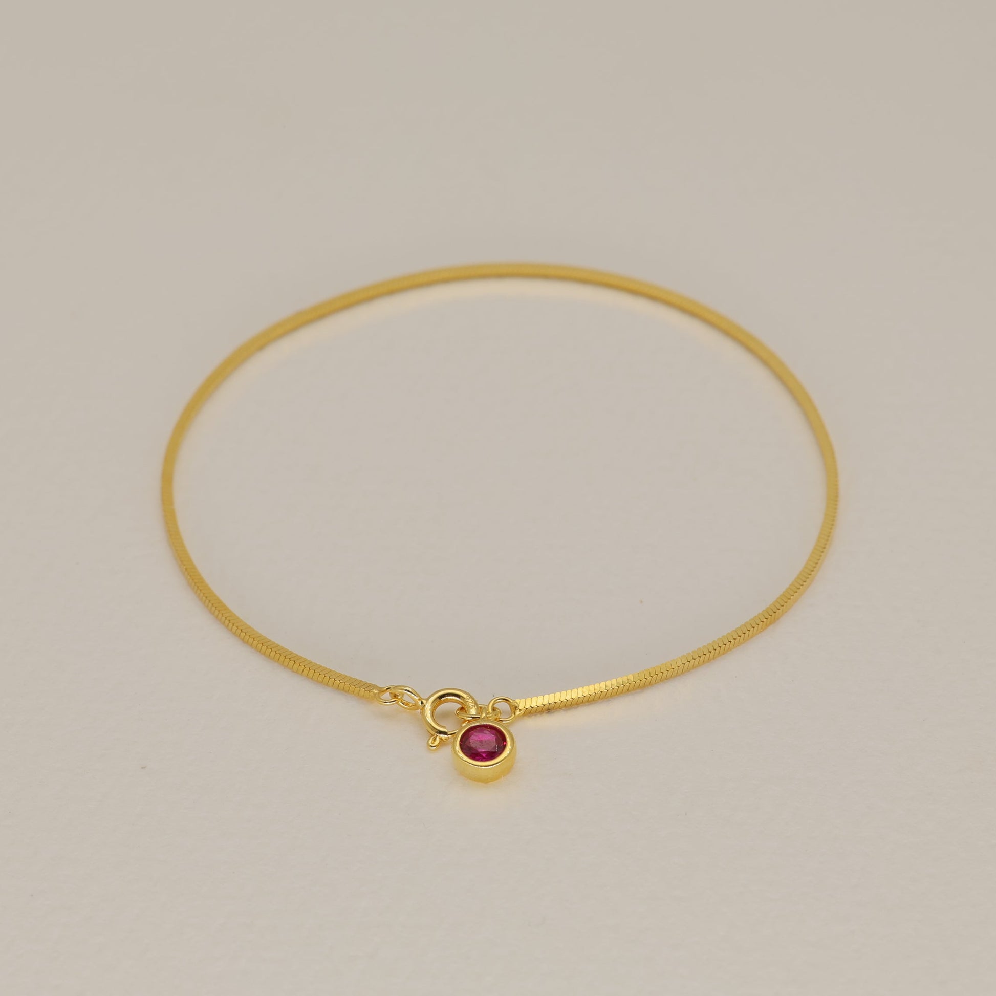 Lysandre Chain Bracelet 24K Gold by MOA - view 1