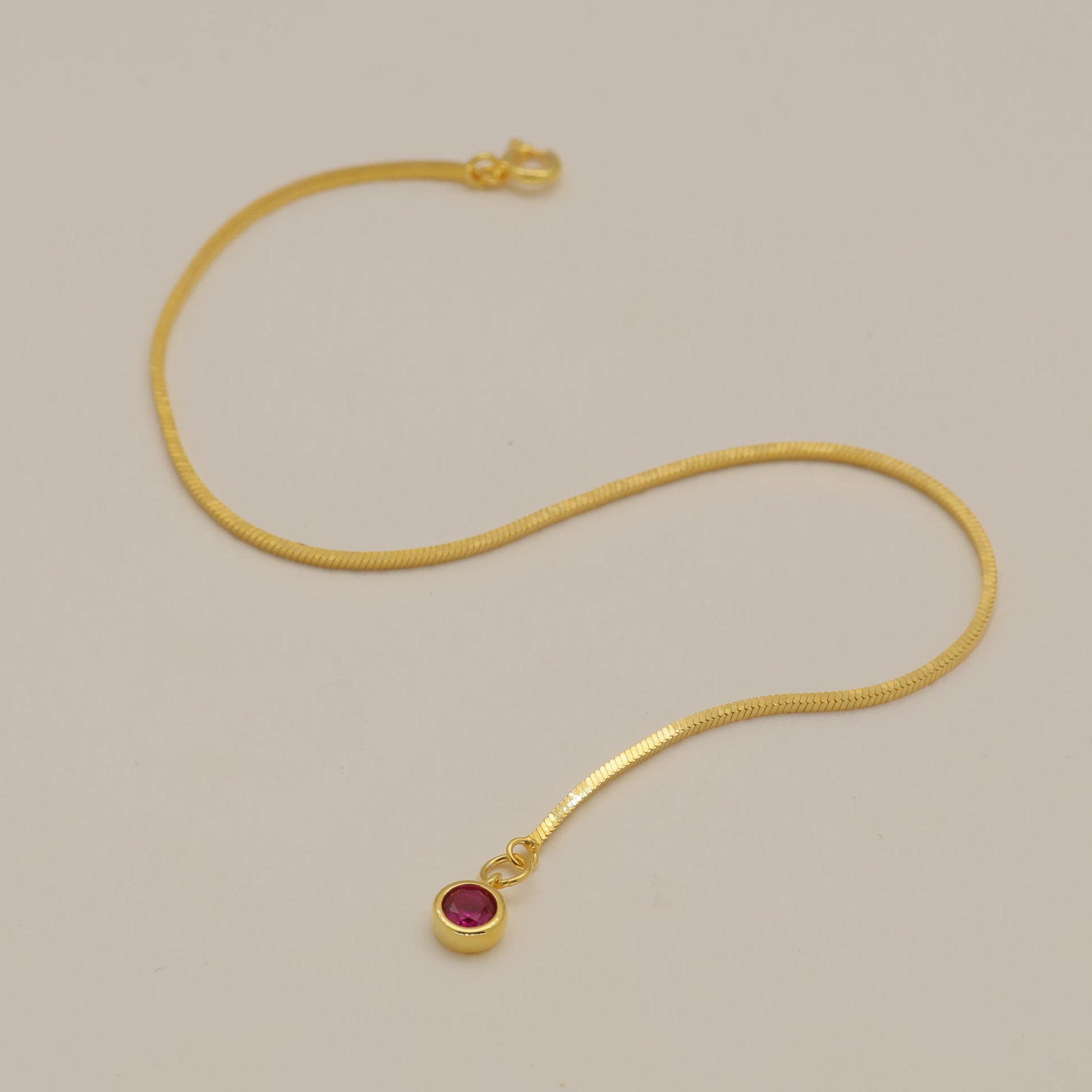 Lysandre Chain Bracelet 24K Gold by MOA - view 3