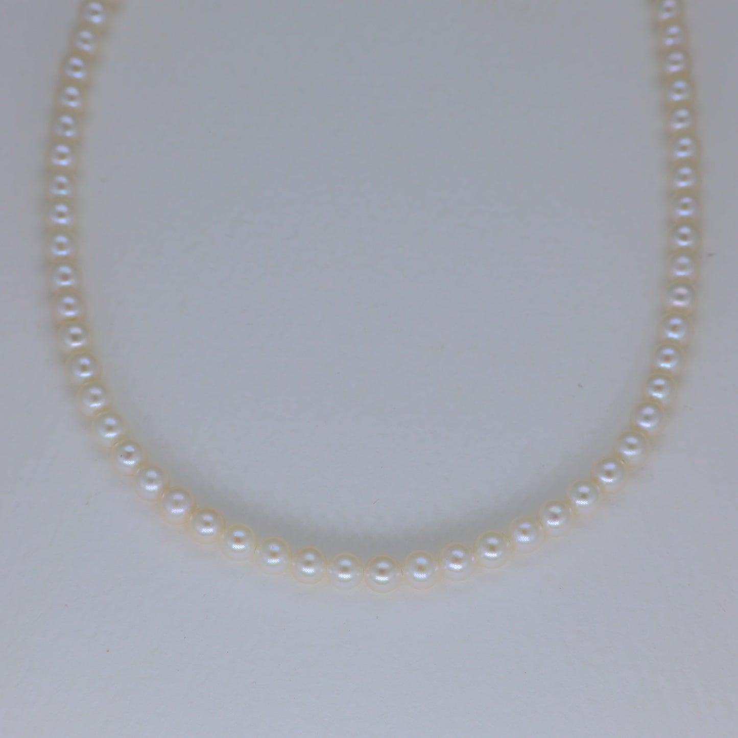 Marielle Adjustable Pearl Necklace in 925 Sterling Silver by MOA - view 1