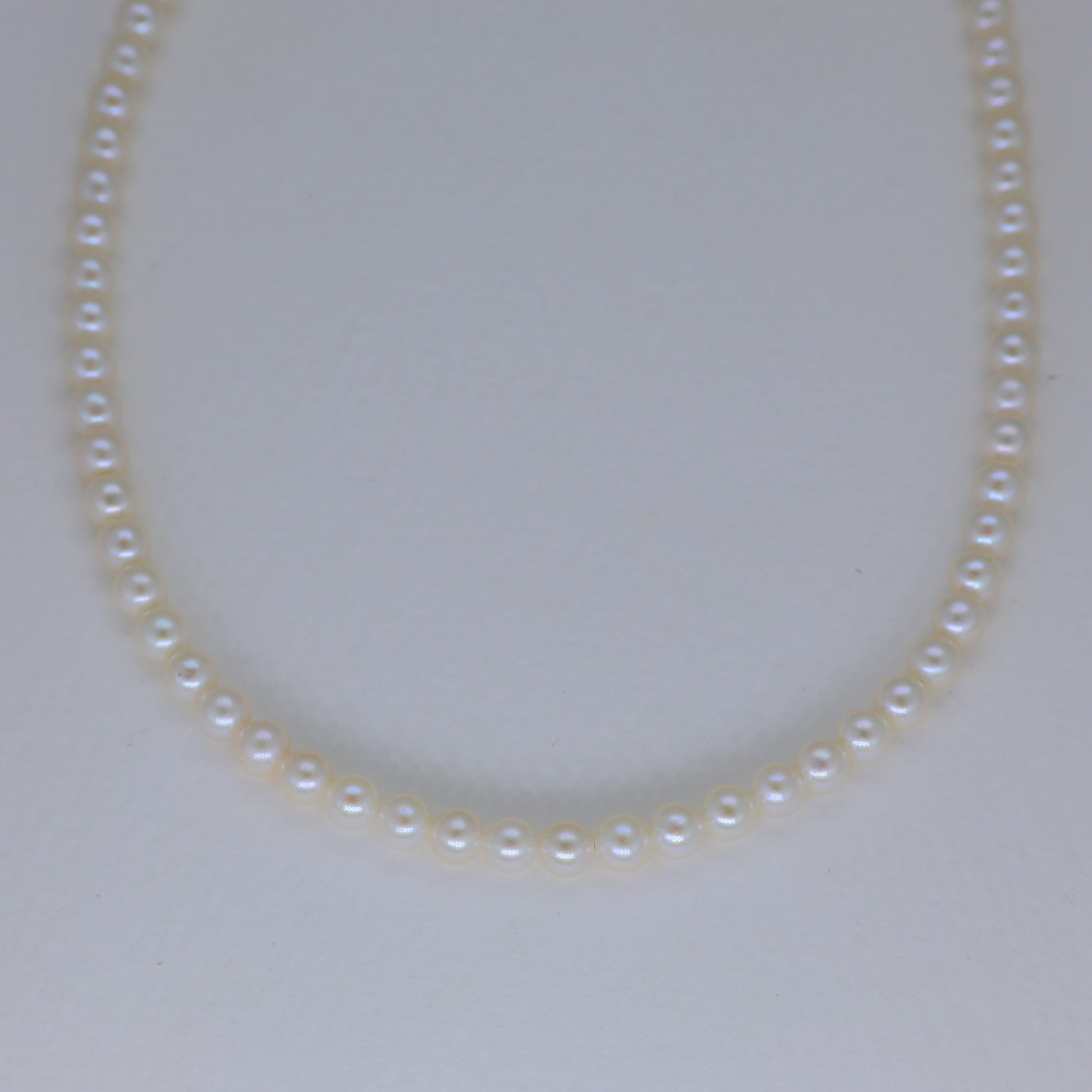 Marielle Adjustable Pearl Necklace in 925 Sterling Silver by MOA - view 1