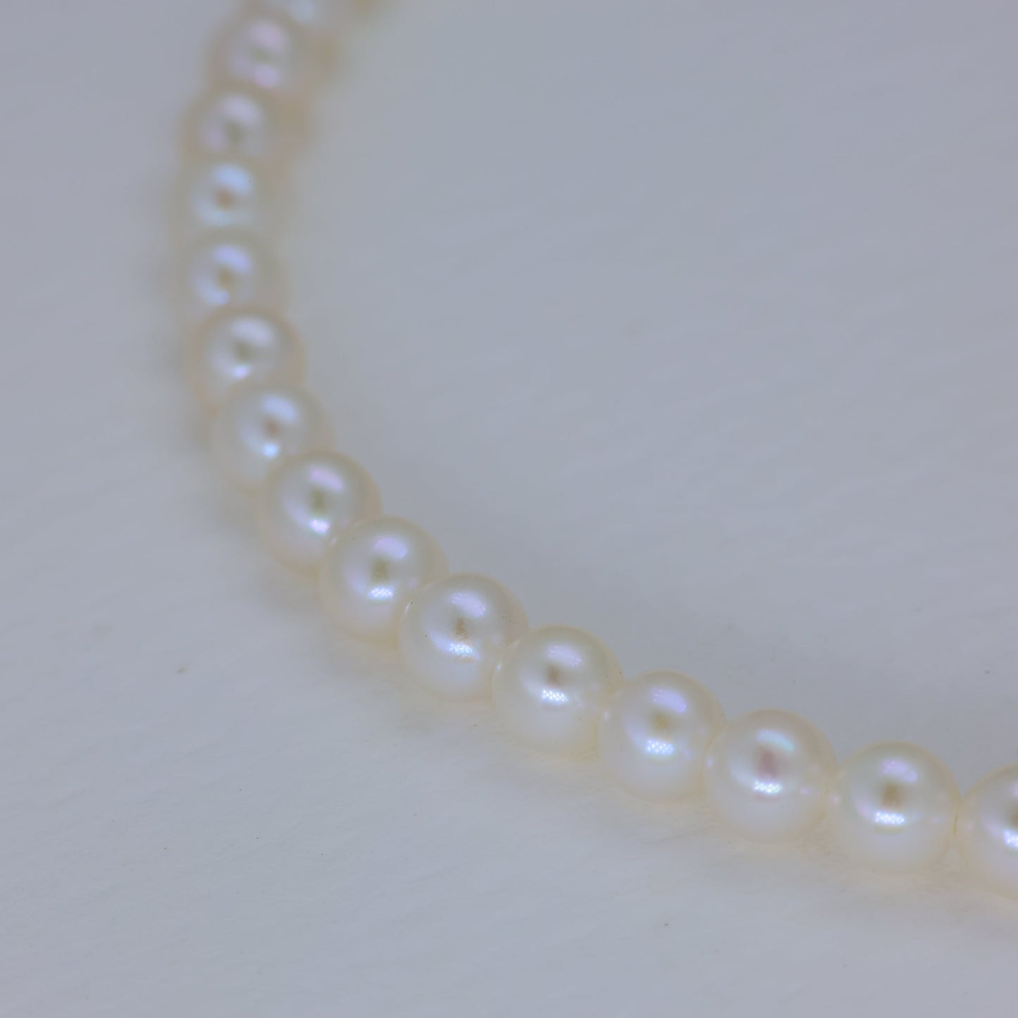 Marielle Adjustable Pearl Necklace in 925 Sterling Silver by MOA - view 2