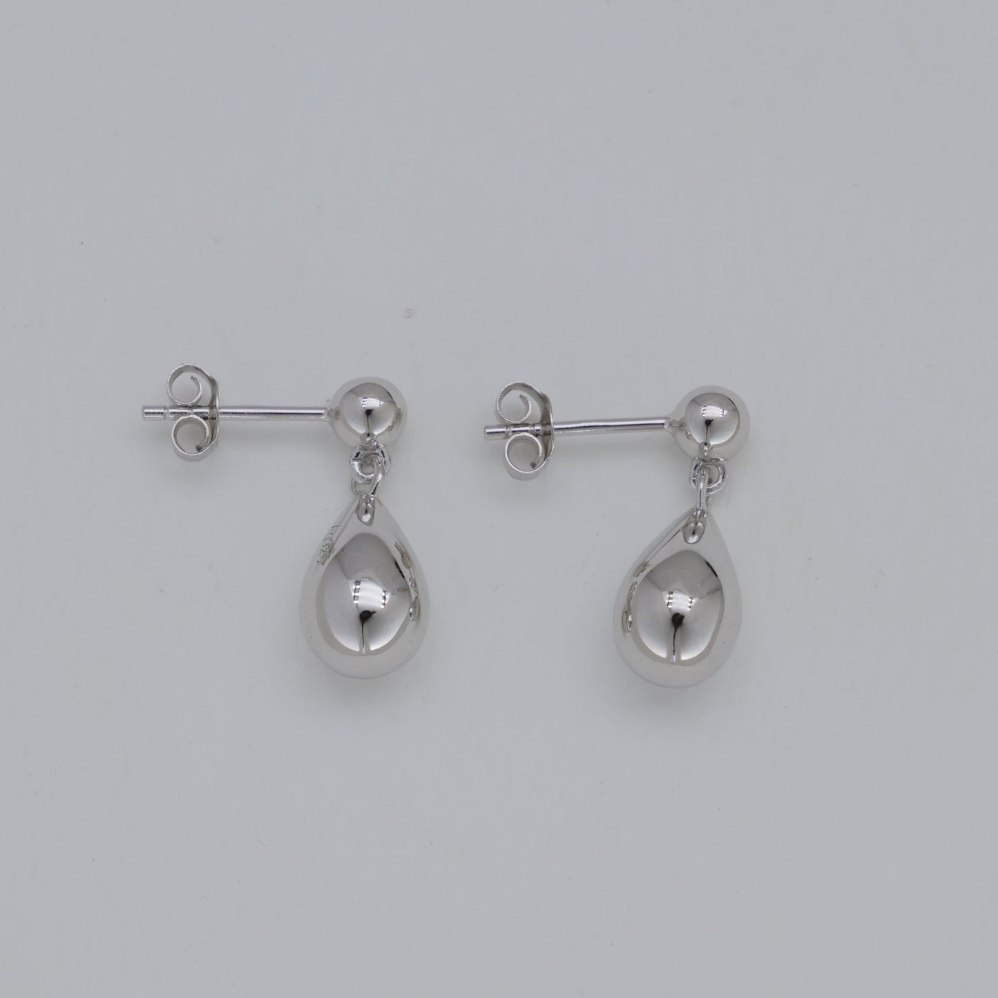 Mirelle Drop Stud Earrings in 925 Sterling Silver by MOA - view 2