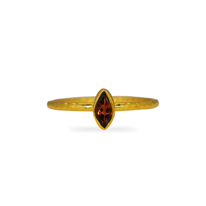 Evarra Tourmaline Ring in Gold Vermeil by MOA - view 1