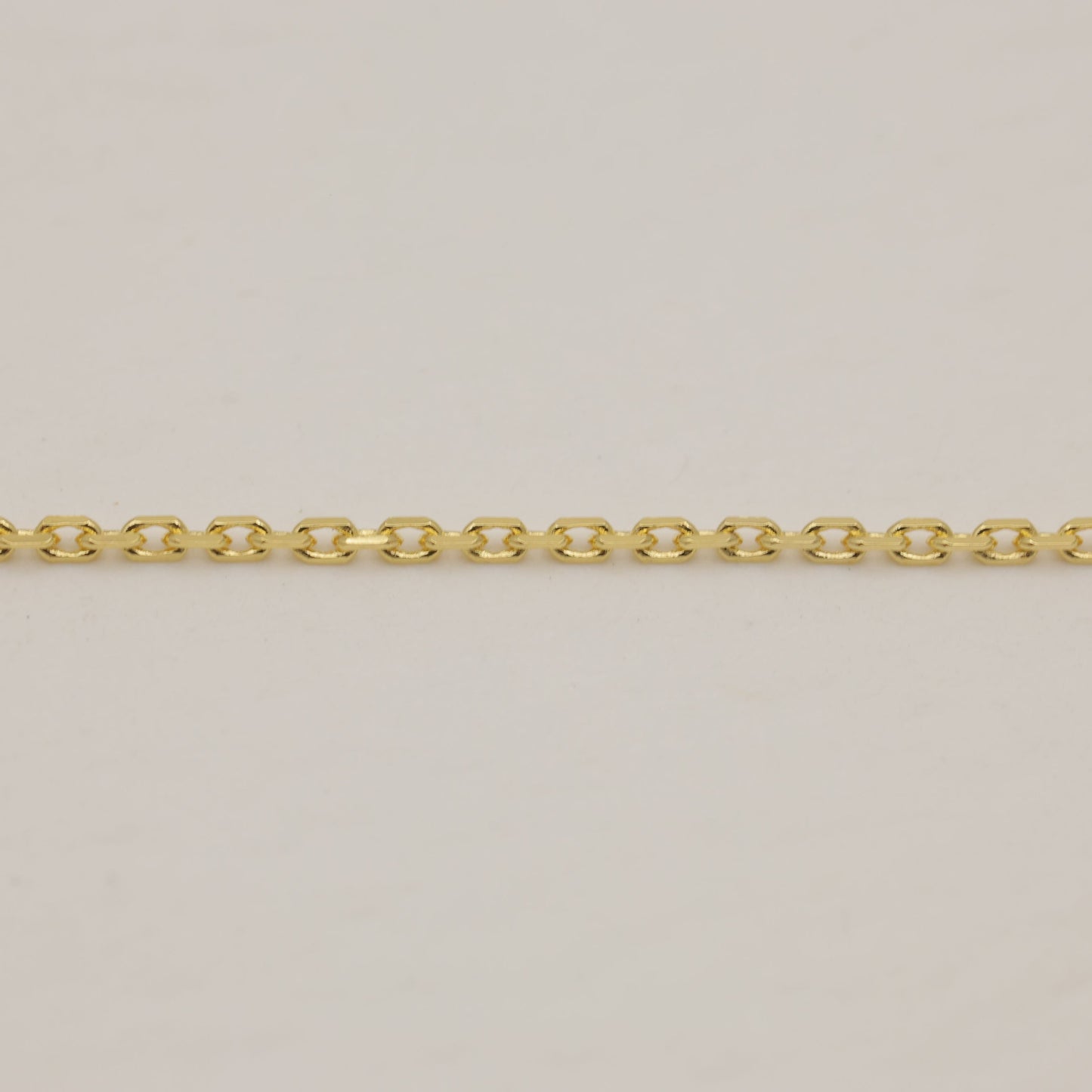 Nadège Bezel Necklace Gold Vermeil by MOA - view 4