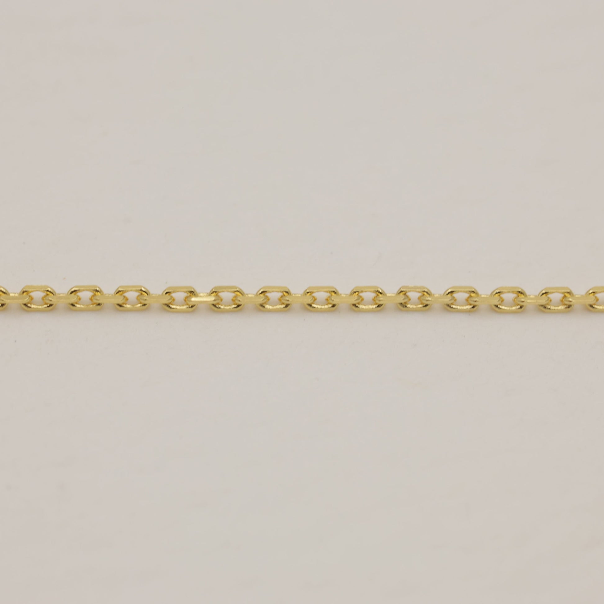 Nadège Bezel Necklace Gold Vermeil by MOA - view 4