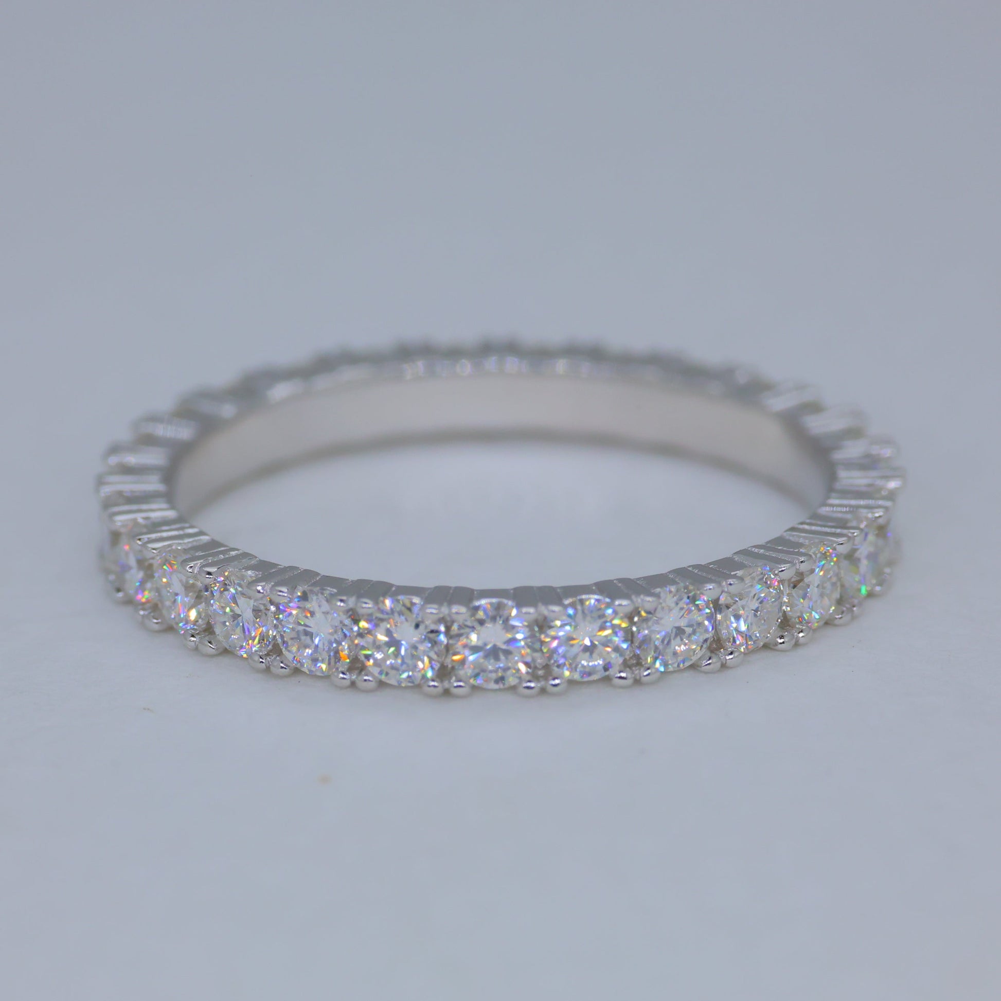 Odette Pave Band Ring in 925 Sterling Silver by MOA - view 1