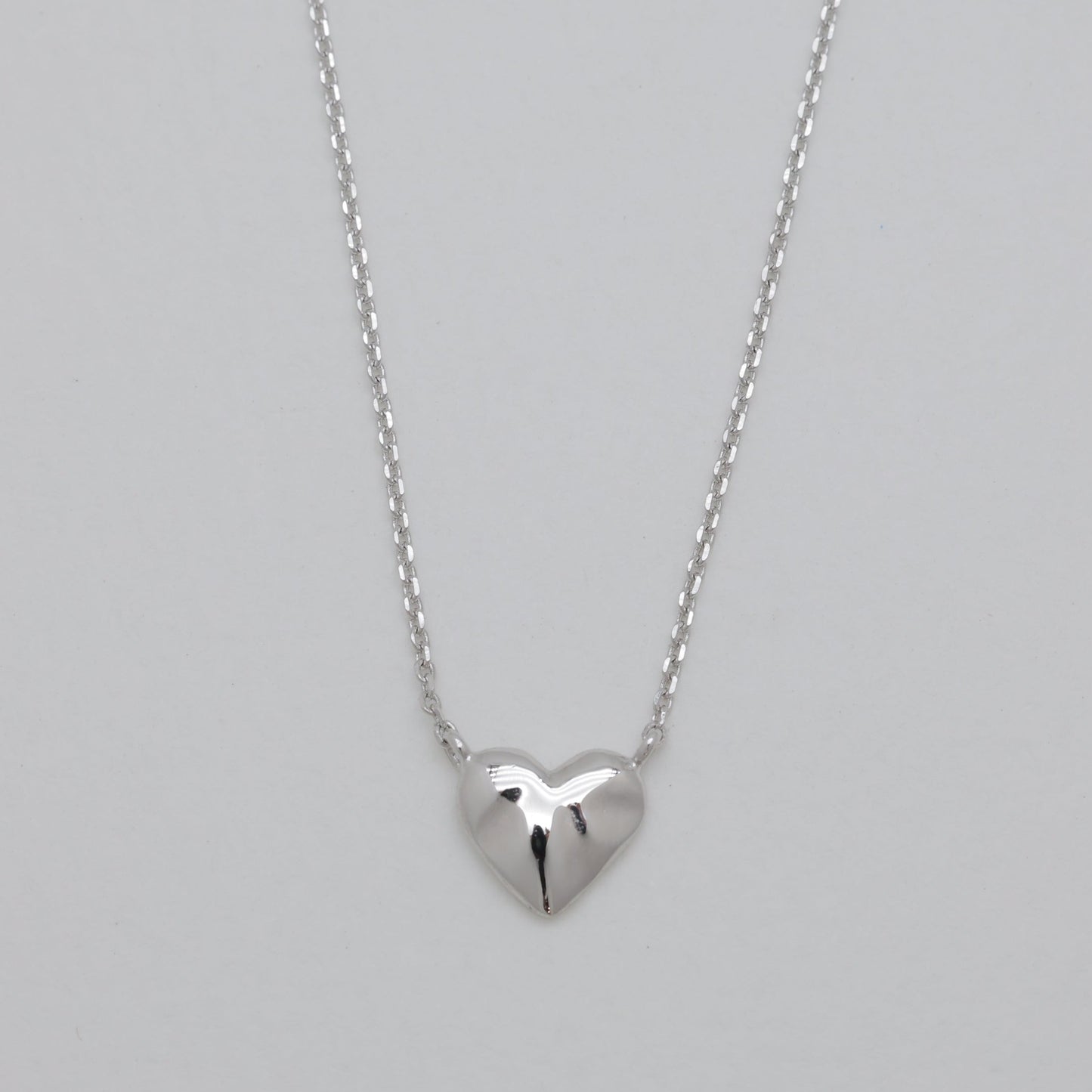Paige Heart Necklace 925 Sterling Silver by MOA - view 1