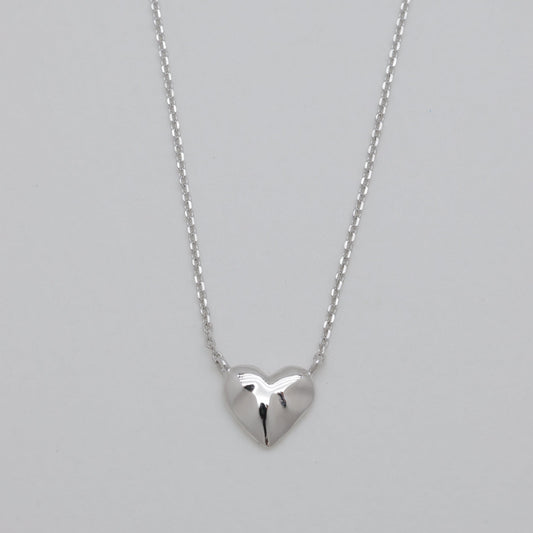Paige Heart Necklace 925 Sterling Silver by MOA - view 1
