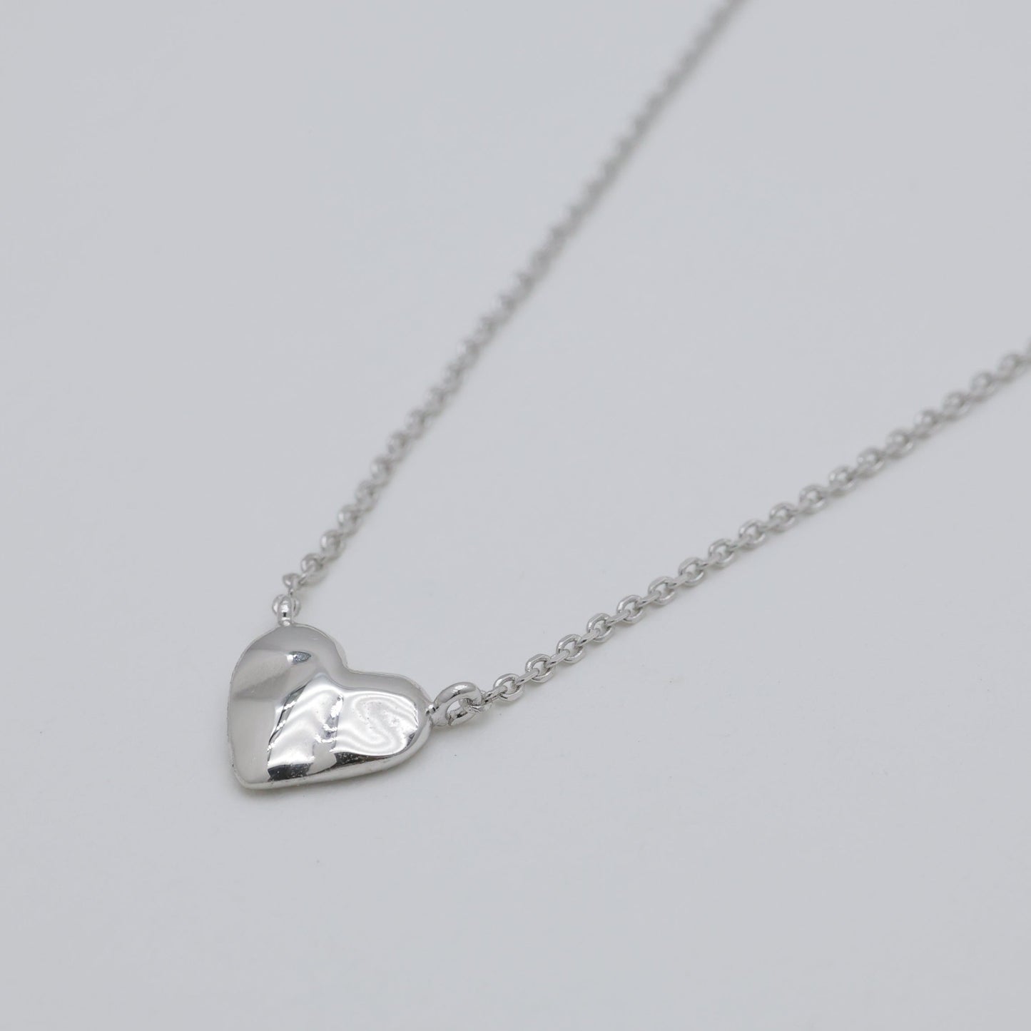 Paige Heart Necklace 925 Sterling Silver by MOA - view 2