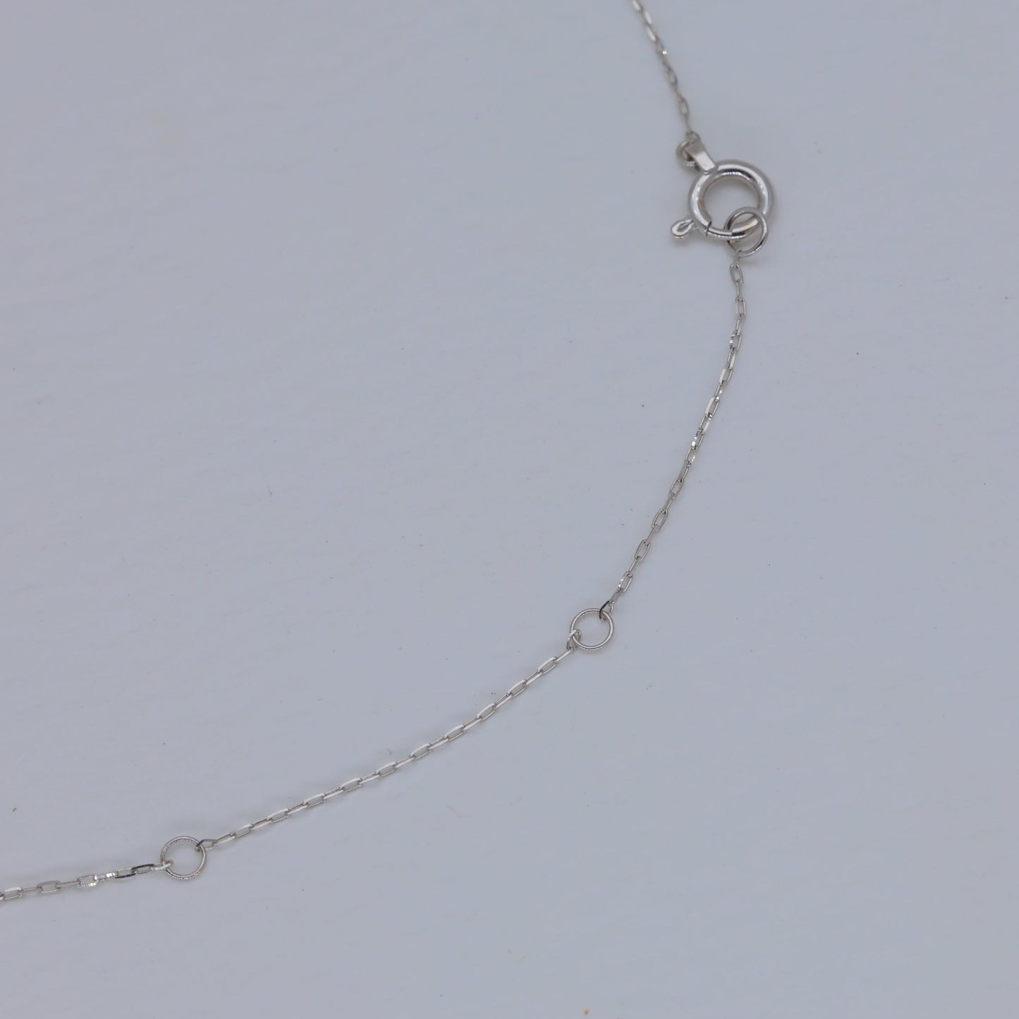 Rosalie Garnet Pendant DIA Necklace in Platinum P900 by MOA - view 3