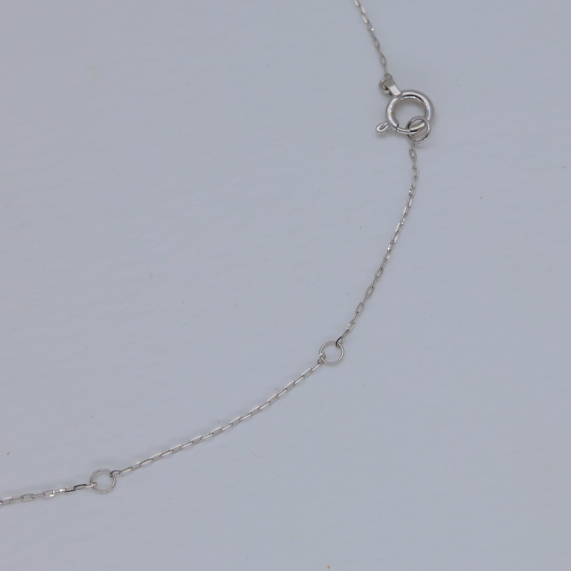 Rosalie Garnet Pendant DIA Necklace in Platinum P900 by MOA - view 3