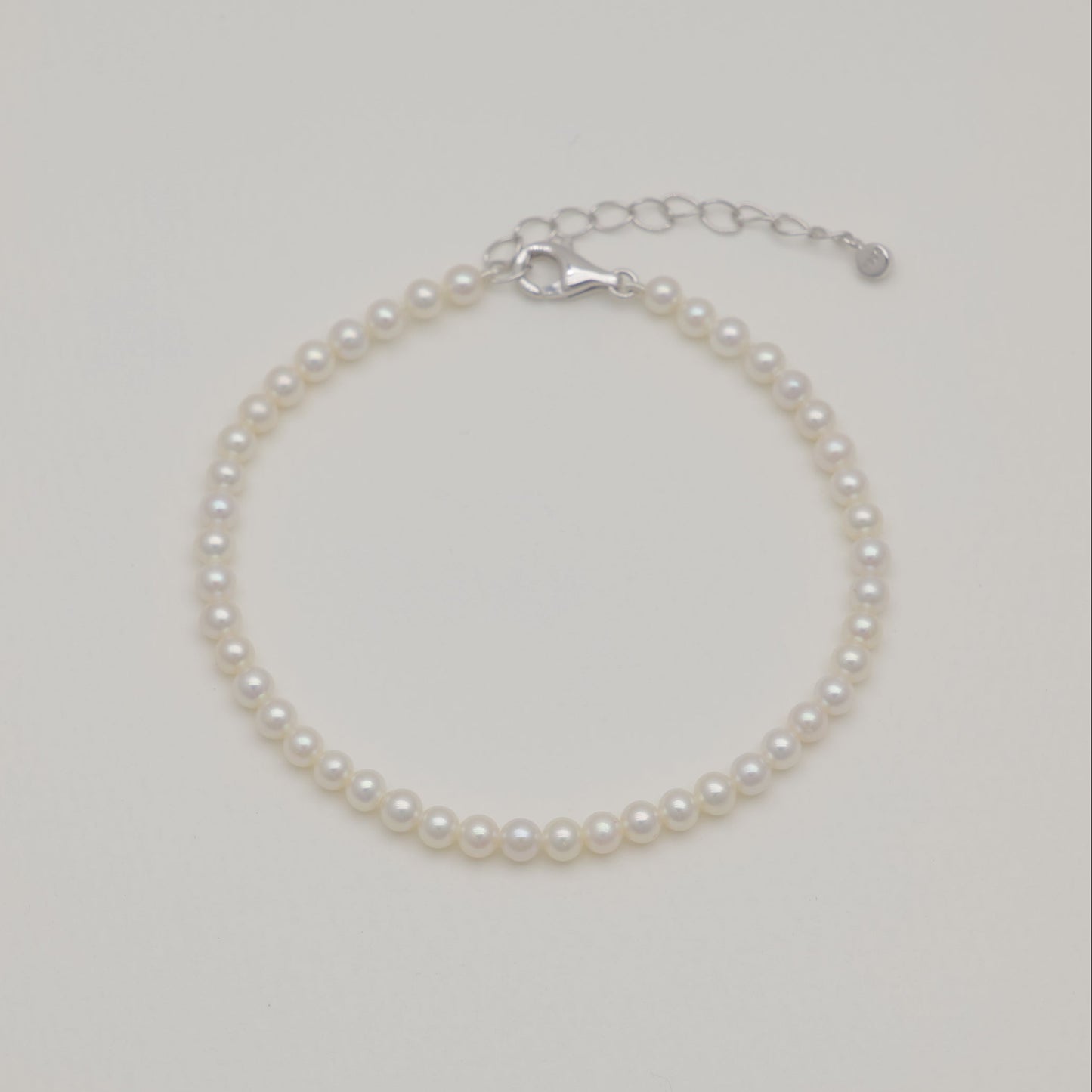 Seraine Pearl Bracelet 925 Sterling Silver by MOA - view 1