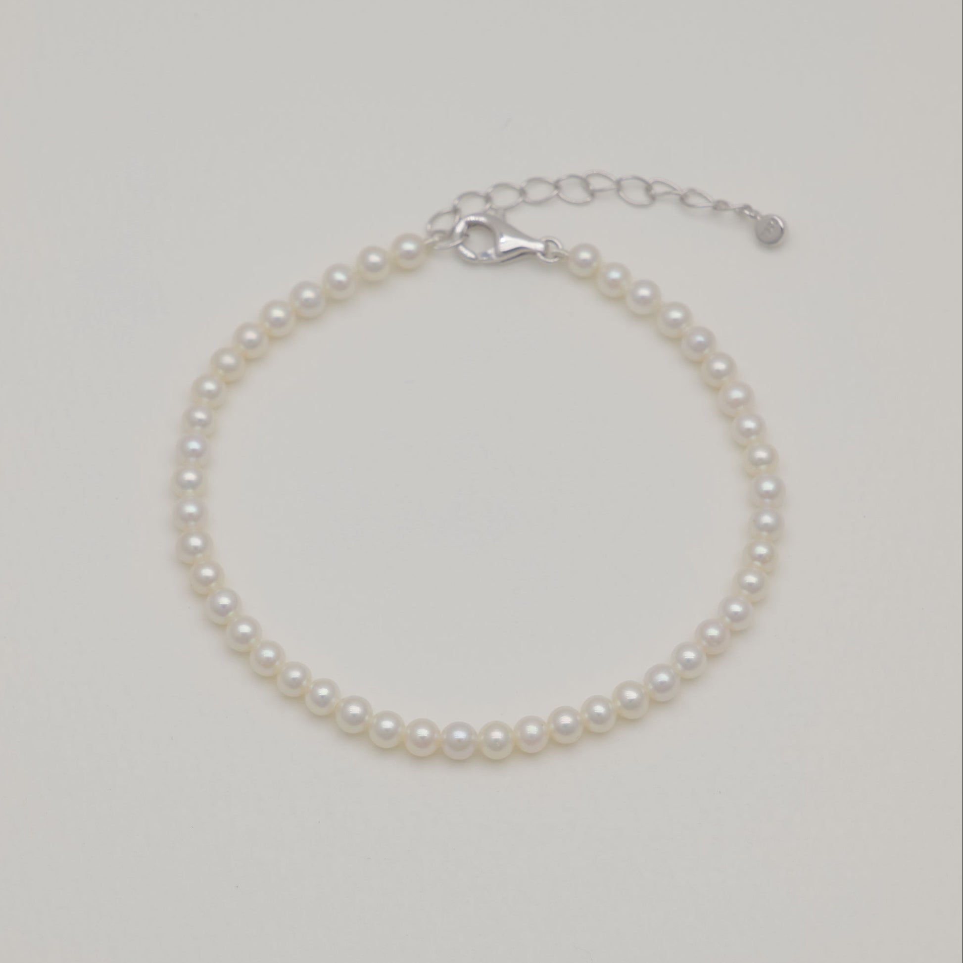 Seraine Pearl Bracelet 925 Sterling Silver by MOA - view 1