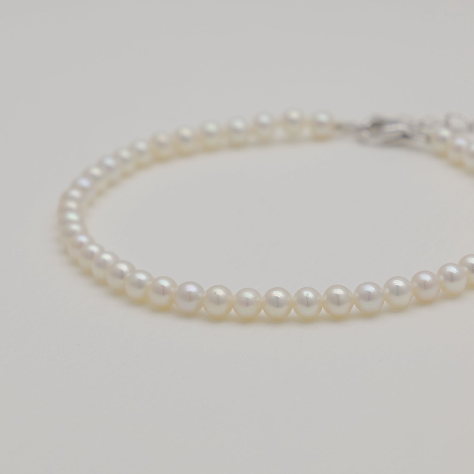 Seraine Pearl Bracelet 925 Sterling Silver by MOA - view 2