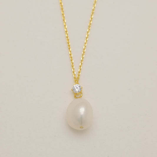 SHARON Gold Necklace by MOA - view 1
