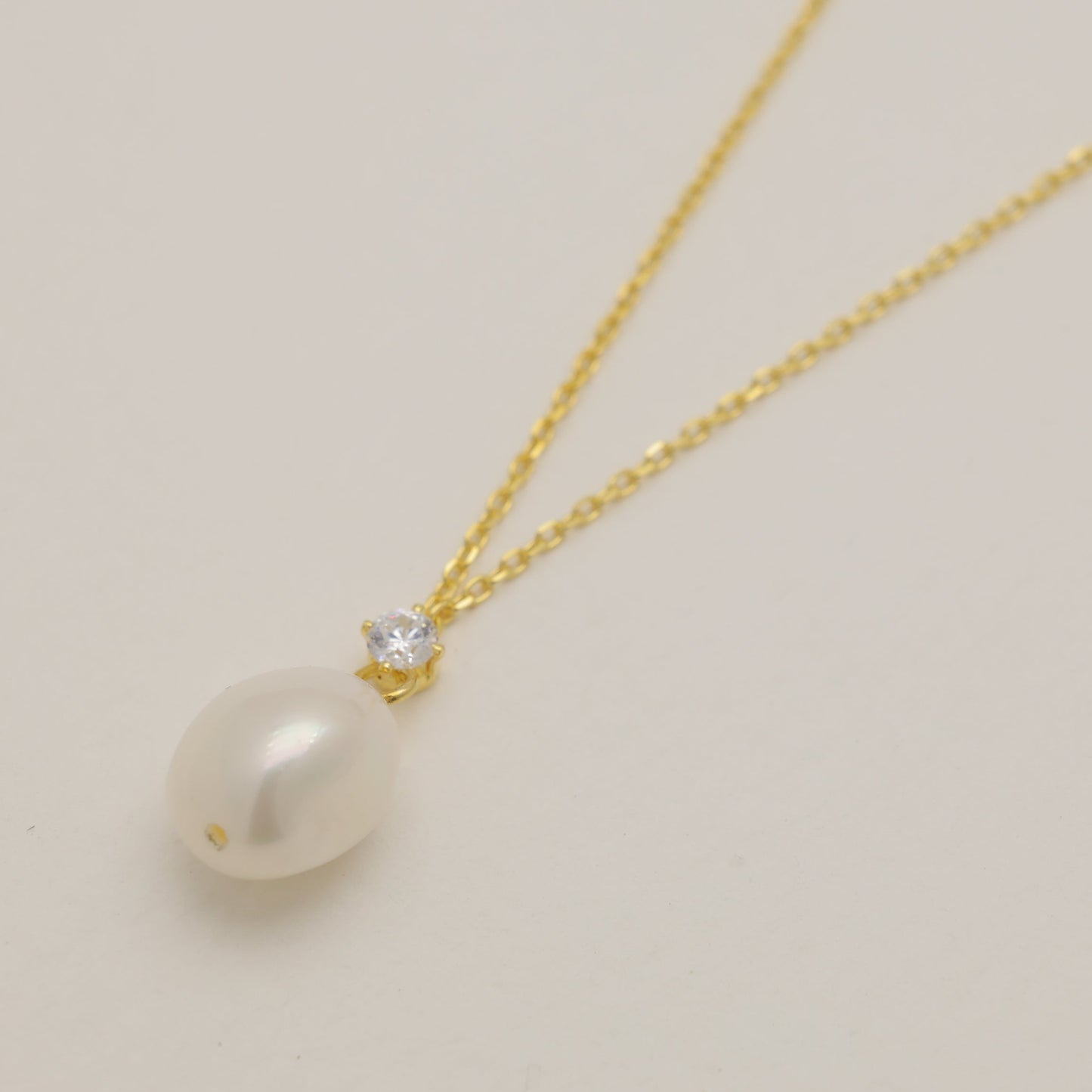 SHARON Gold Necklace by MOA - view 2