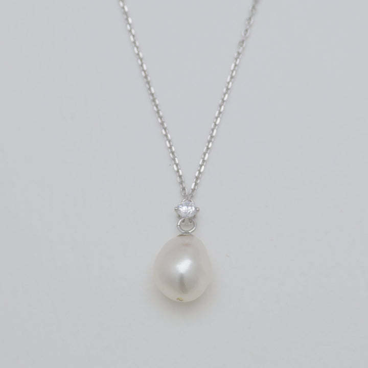 SHARON Silver Necklace by MOA - view 1