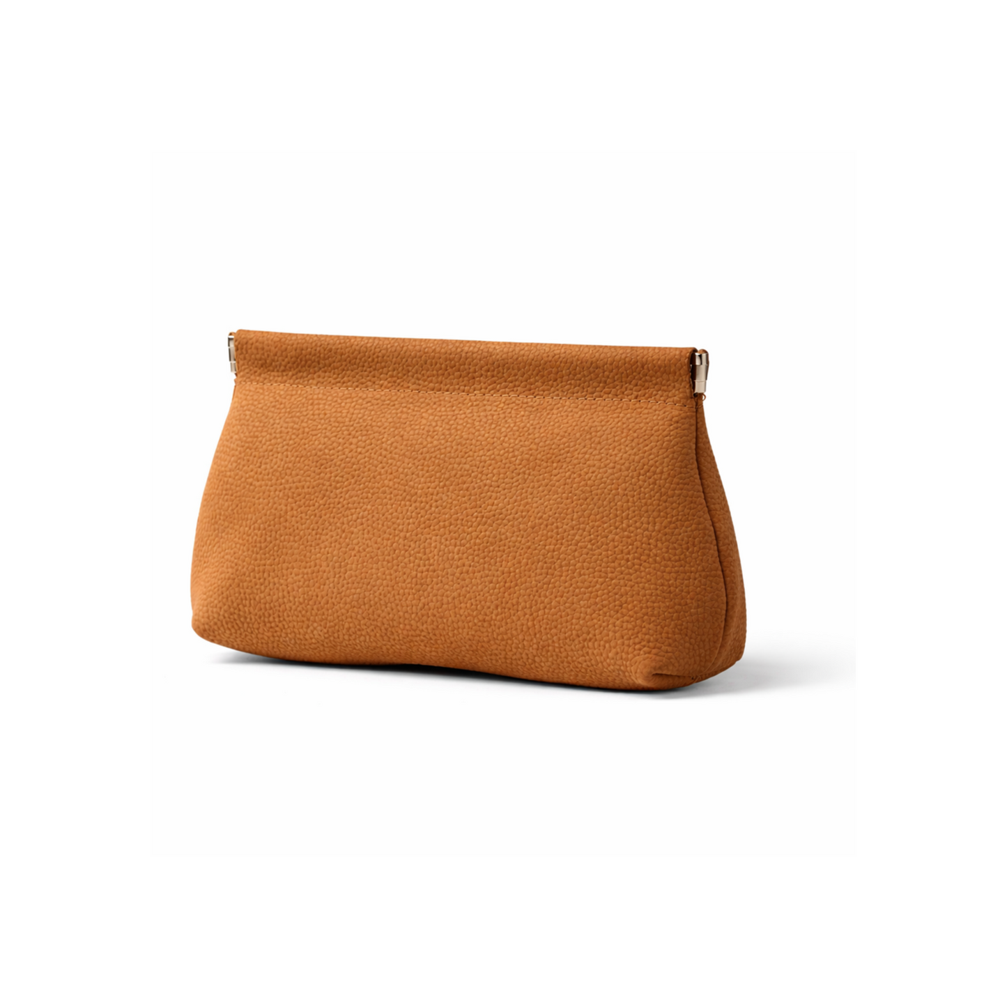 Sienne Suede Pouch in Golden Brown hover