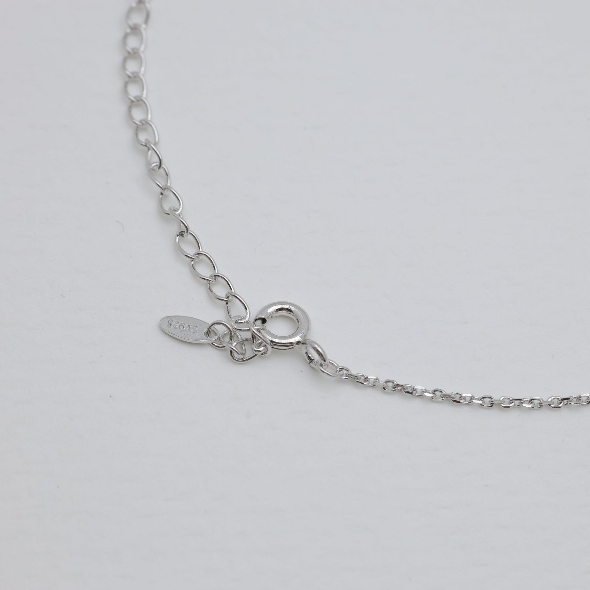 Sirena Pavé Heart Necklace 925 Sterling Silver by MOA - view 3