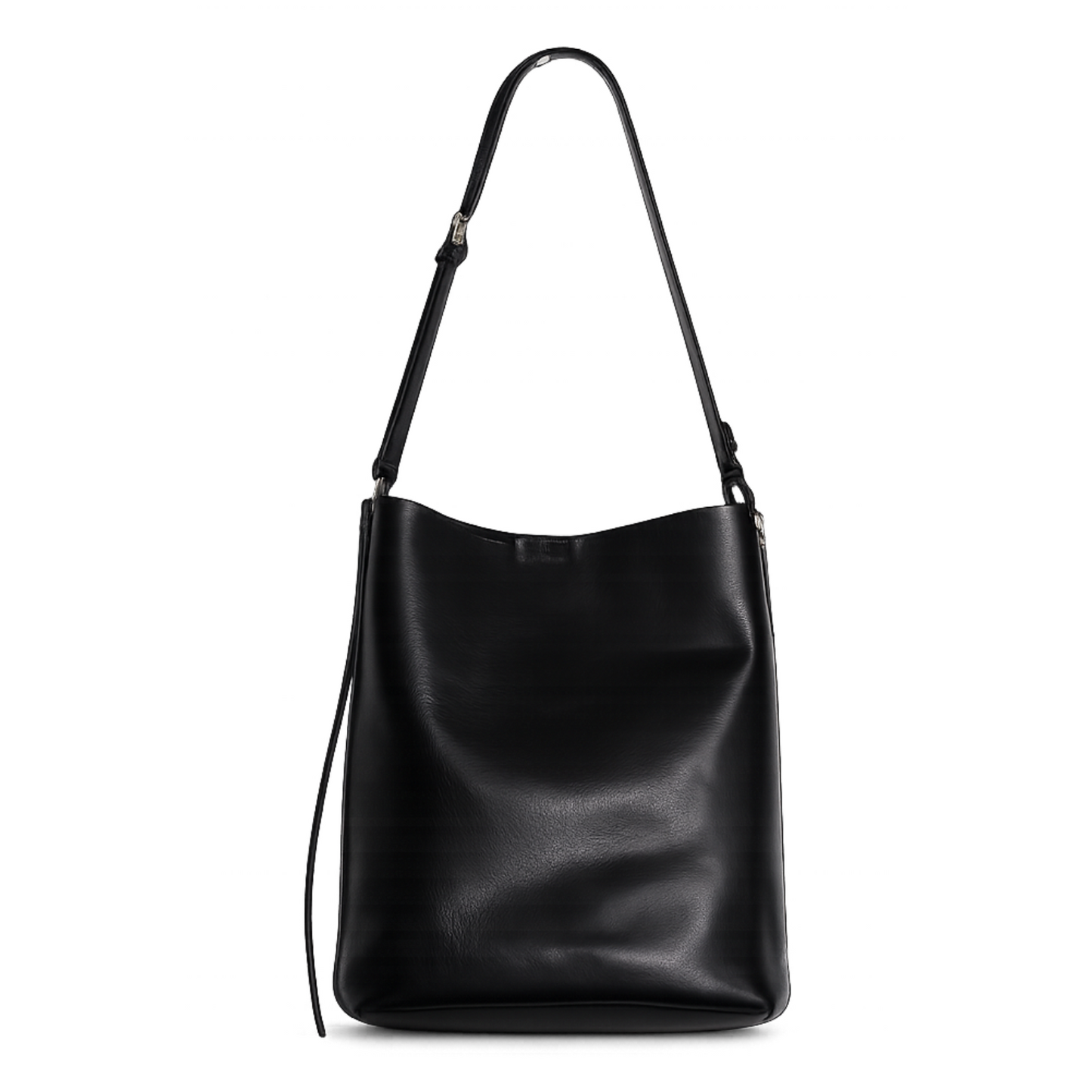Soren Leather Shoulder Bag – Black