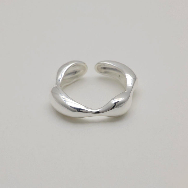 Thaïs Sculptural Ring 925 Sterling Silver by MOA - view 1
