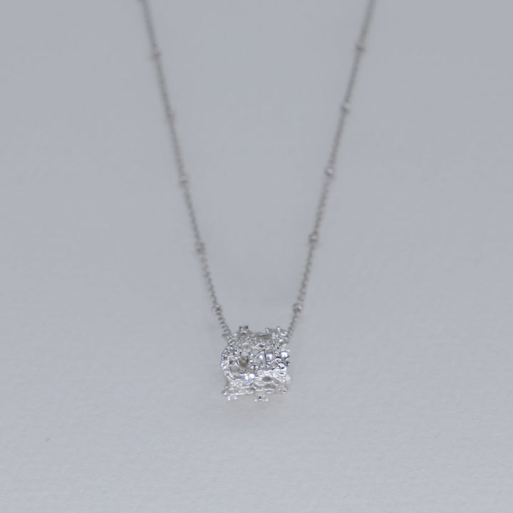 Thea Filigree Pendant Necklace in 925 Sterling Silver by MOA - view 1