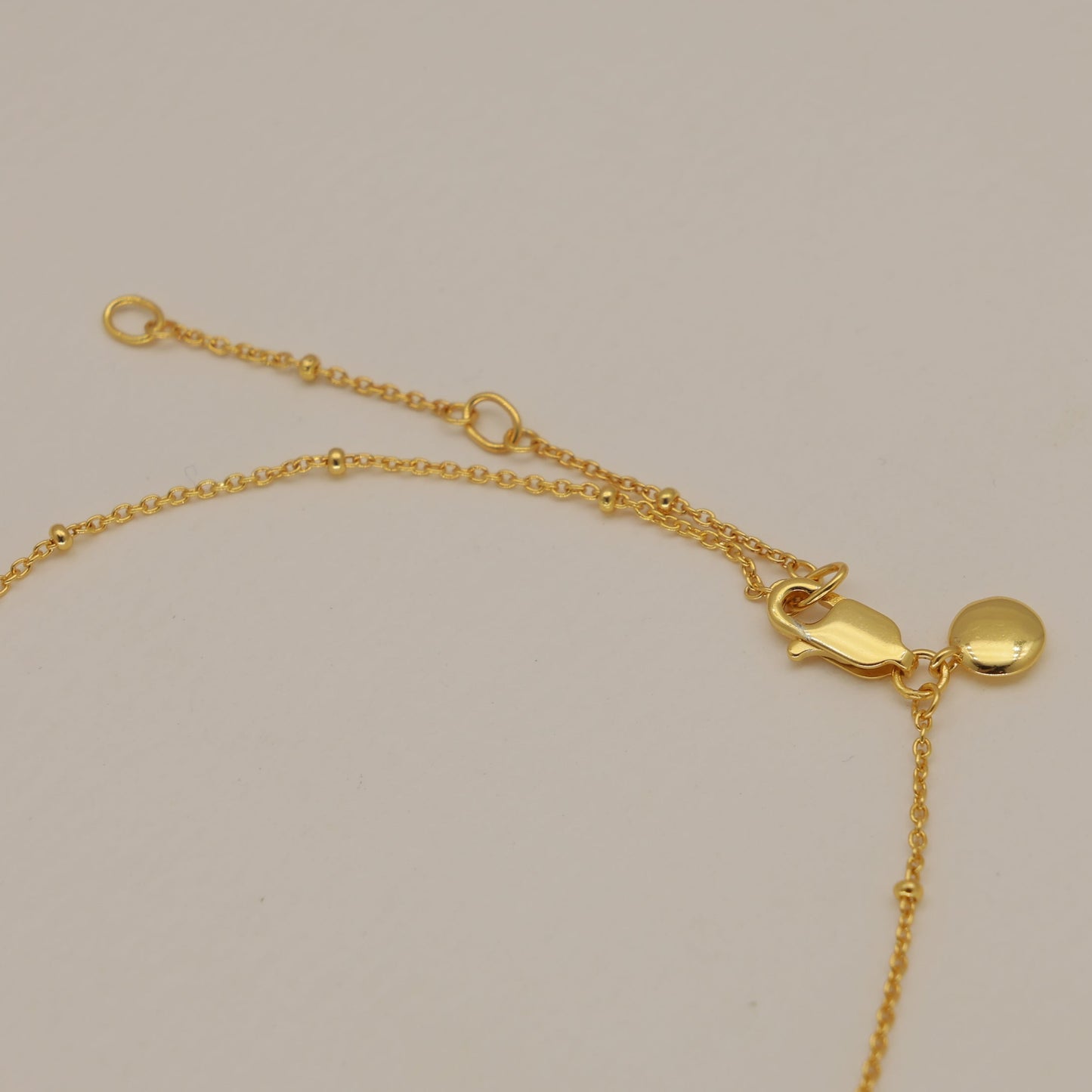Thea Filigree Pendant Necklace Two Tone by MOA - view 3